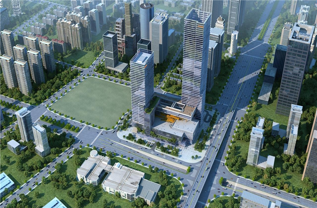 龙8国际智汇安装成功中标阿里巴巴华中总部机电项目